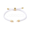 Adjustable Polyester Cord Bracelet Making MAK-C001-01E-1