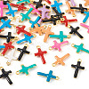 50Pcs 304 Stainless Steel Enamel Charms STAS-TA0003-32B-2