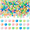 500Pcs Luminous PS Plastic Beads FIND-TA00009-13B-1