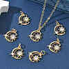 SHEGRACE Valentine's Day Brass Clear Cubic Zirconia Pendants XGRQ3K682-536G-5