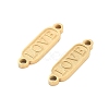 Ion Plating(IP) 304 Stainless Steel Connector Charms STAS-Z078-19G-2