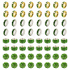 Handmade Polymer Clay Rhinestone Pave Disco Beads RB-TA0001-20A-2