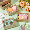 Foldable Paper Drawer Boxes with Clear Plastic Cover CON-WH0095-68B-01-5