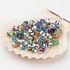 Electroplate Glass Beads X-GR4MMY-M1-1