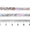Electroplate Glass Beads Strands EGLA-D030-08A-4