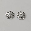 Retro 925 Sterling Silver Bead Caps STER-WH0007-17E-AS-1