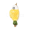 Handmade Porcelain with 304 Stainless Steel Pendants SA-CBA2018-05G-02-1