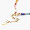 Glass Seed Beaded Bracelets BJEW-JB06158-3