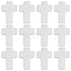 2 Strands Cross Natural Freshwater Shell Beads Strands SSHEL-SC0001-22-1