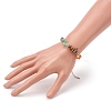 Chakra Chips Natural Gemstone Beaded Bracelets BJEW-JB05933-5