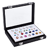 Rectangle PU Leather Loose Diamond Presentation Boxes with Sponge Inside CON-WH0089-31-1