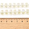 Transparent Electroplate Glass Beads Strands EGLA-P062-01A-01-4