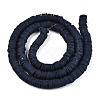 Handmade Polymer Clay Beads Strands CLAY-R089-6mm-005-2