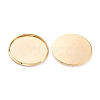 304 Stainless Steel Cabochon Settings STAS-Y001-12I-G-3