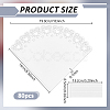 80Pcs Hollow Wedding Confetti Cones DIY-GA0009-59B-2