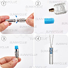 304 Stainless Steel Hollow Cloud Column Perfume Bottle Pendant Necklaces NJEW-SC0001-47B-5