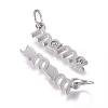 316 Surgical Stainless Steel Pendants STAS-L242-05P-2