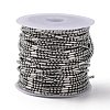 Tarnish Resistant 304 Stainless Steel Ball Chains CHS-K002-12-4