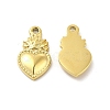 Ion Plating(IP) 304 Stainless Steel Charms X-STAS-F284-14G-1