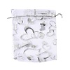 Heart Printed Organza Bags OP-R022-10x12-03-2