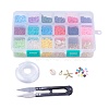 15 Colors Handmade Polymer Clay Beads DIY-JP0005-47-4mm-2