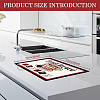 AHADERMAKER 1Pc Cloth Induction Cooktop Protector Mats AJEW-GA0006-58B-2