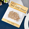 100Pcs 5 Style Brass Bead Tips KK-BBC0009-04-6