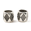 Tibetan Style Alloy European Beads FIND-E041-18AS-1