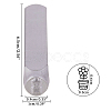 Iron Metal Stamps AJEW-BC0005-56B-2