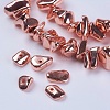 Electroplate Non-magnetic Synthetic Hematite Beads Strands G-K250-03A-RG-3