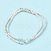 Electroplated Non-magnetic Synthetic Hematite Beads Strands X-G-G849-06S-3