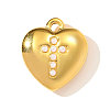 304 Stainless Steel Pendants STAS-OY003-34G-1