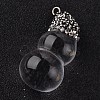 Calabash Natural Crystal Pendants G-K096-H-02-2