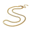 304 Stainless Steel Herringbone Chain Necklaces NJEW-P282-02G-2