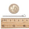 Tarnish Resistant 304 Stainless Steel Chain Extender STAS-E104-39G-3