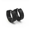 Brass Huggie Hoop Earrings EJEW-EE0002-252B-2