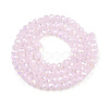 Electroplate Glass Beads Strands EGLA-A044-J3mm-B02-3