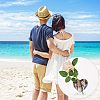Transparent Acrylic Photo Frame Stands DJEW-WH0018-25-5