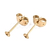 304 Stainless Steel Stud Earring Findings STAS-D389-03A-G-1