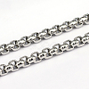 Tarnish Resistant 304 Stainless Steel Box Chains CHS-L001-29-5.5mm-1
