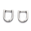 Tarnish Resistant 304 Stainless Steel Huggie Hoop Earrings STAS-H156-12B-P-1