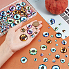 PandaHall Elite 114Pcs 42 Styles Glass Cabochons GLAA-PH0002-91-3