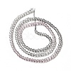 Transparent Gradient Color Glass Beads Strands X1-GLAA-H021-01B-12-4