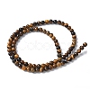 Round Tiger Eye Beads Strands Z0RQT011-AB-4