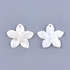 Carved Freshwater Shell Pendants SHEL-T012-54-2