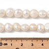 Natural Cultured Freshwater Pearl Beads Strands PEAR-P064-19J-04D-5
