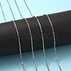 Tarnish Resistant 304 Stainless Steel Cable Chains CHS-R008-15-5