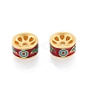 Alloy Enamel Beads PALLOY-P285-01A-02-1