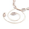 Starfish Pendant Neckelaces for Girl Women NJEW-JN03744-12
