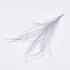 Ostrich Feather Tassel Big Pendant Decorations FIND-S302-08G-3